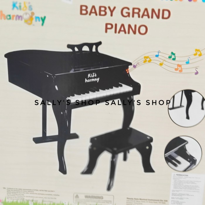 Mainan Edukasi Anak Grand Piano 30 Keys