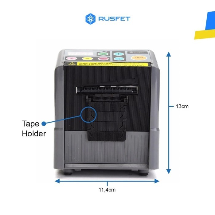 

RUSFET AUTOMATIC TAPE DISPENSER PEMOTONG LAKBAN OTOMATIS TAPE CUTTER
