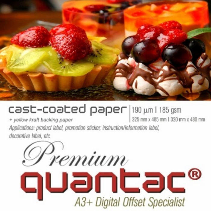 

STIKER CROMO PREMIUM QUANTAC A3+