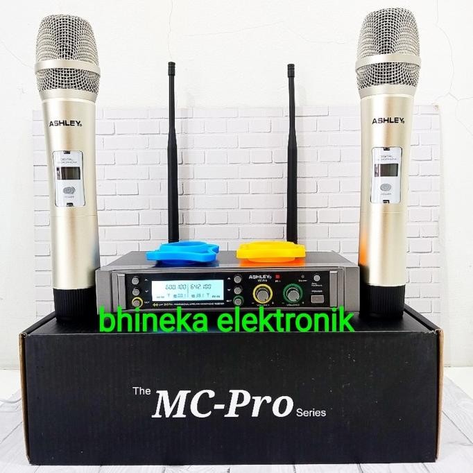 mic wireless ashley mc pro WITH ANTI FEEDBACK ORI