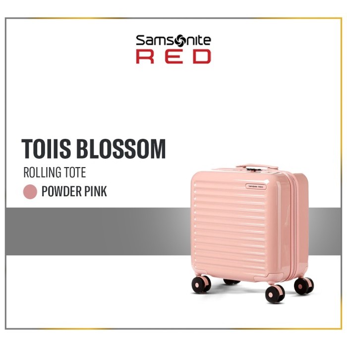 Samsonite Red Label Koper Toiis Blossom Rolling Tote - Powder Pink