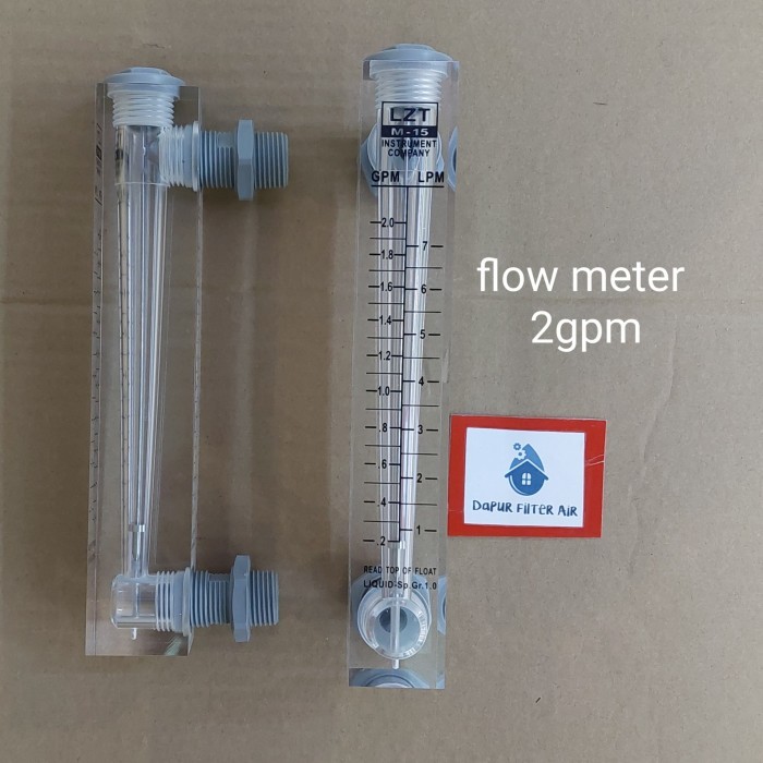Flow Meter 2 gpm / Flow meter Filter air