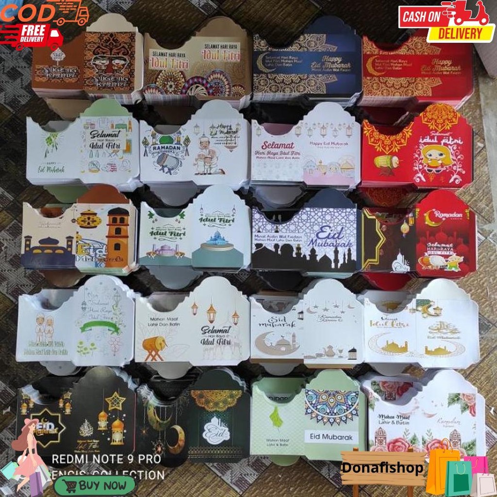 

1000 Lembar Amplop Lebaran Tema Karakter Uk Medium D Gratis Ongkir