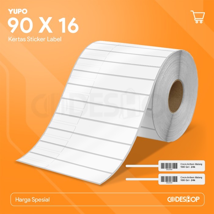 

Sale Jual Label Emas Ukuran 90 X 16 Yupo