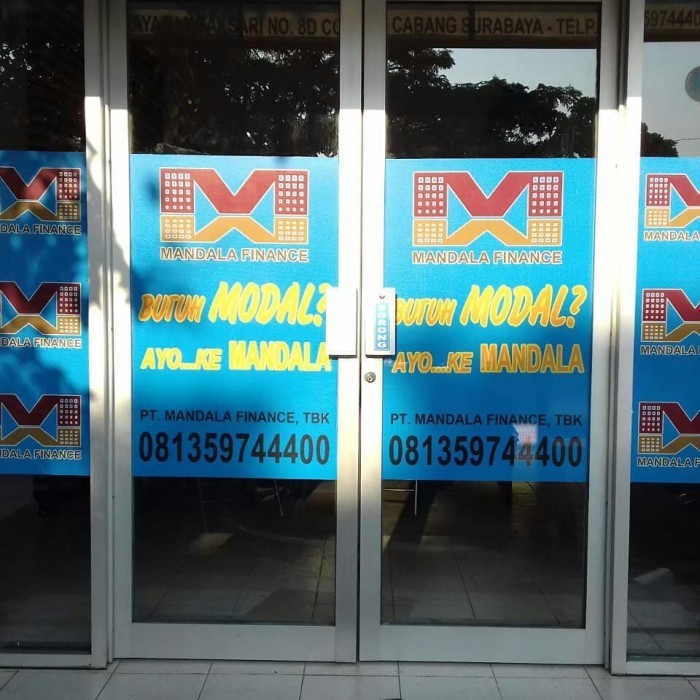 

Sale Cetak One Way Oneway Sticker Hires Murah Surabaya Hitung Per Meter