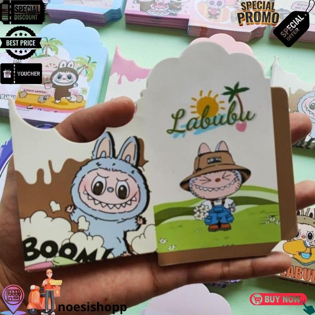 

[1000 Lembar] Amplop Labubu Medium 10 Motif D Termurah