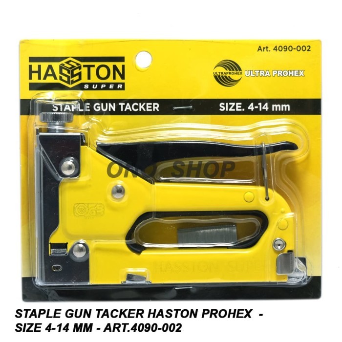 STAPLE GUN TACKER HASTON PROHEX - SIZE 4-14 MM - ART.4090-002