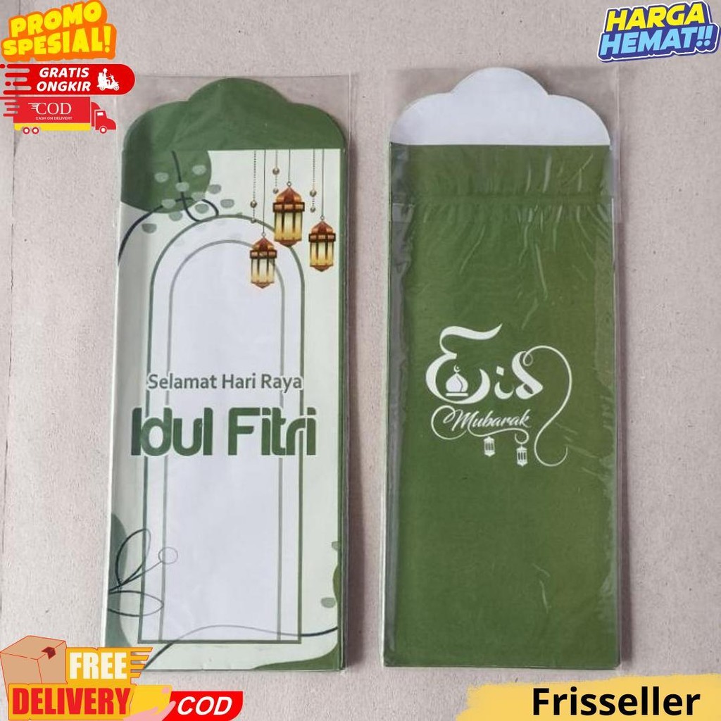 

Amplop Lebaran Isi 10 Pcs / Bungkus / Ukuran 7 X 16 Cm D Terlaris