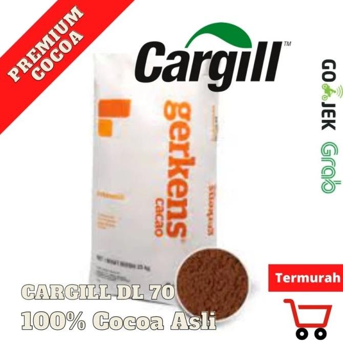 

Cocoa Powder 25 kg Cargill DL 70 Gerkens Pure 100% 1 ZAK
