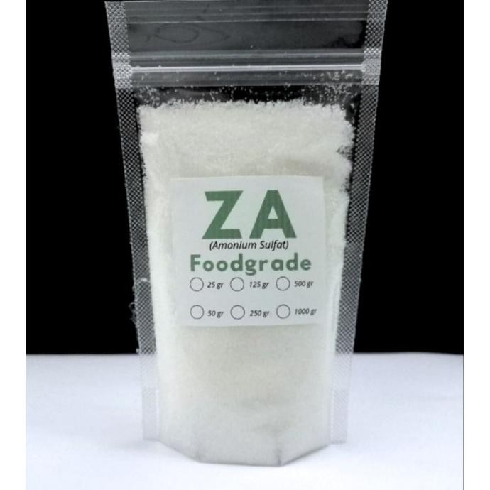 

ENAK!!! [ ASLI ] ZA Food Grade / Amonium Sulfat mutu pangan / ZA Nata