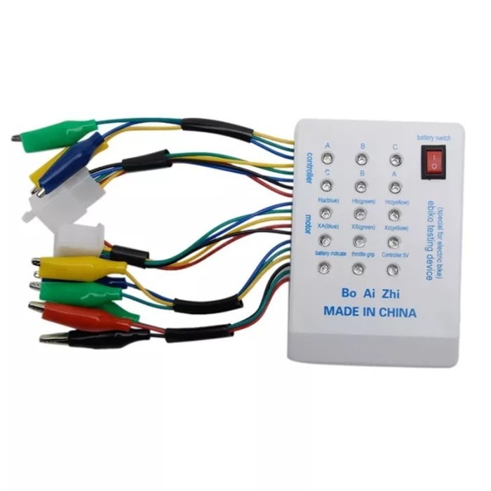 TERLARIS ALAT TES TESTER KOMPONEN SEPEDA LISTRIK CONTROLLER MOTOR BLDC BRUSHLES MURAH