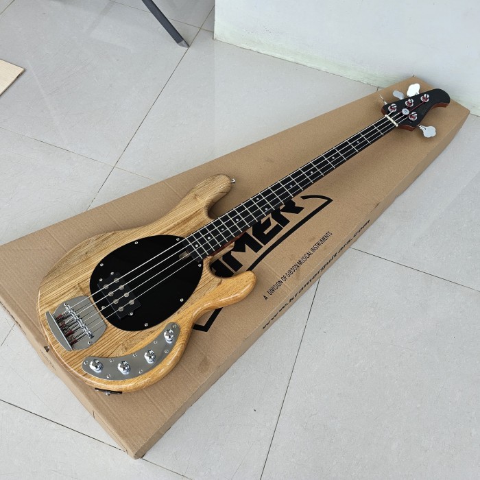 Gitar Bass Musicman stingray 4 string new-natural
