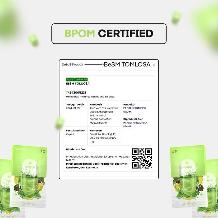 

terbaru !!! besm paket bundling besm 2 besm grean tea 1 besm 1 tomlosa official store ready