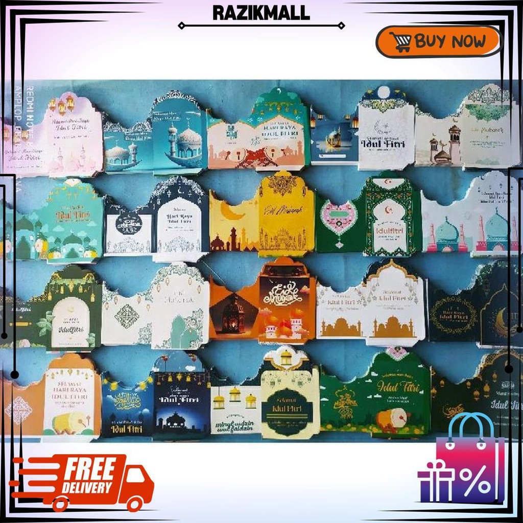 

Amplop Medium Muslim 100 Lembar,[Lembaran ]Bisa Milih Free Plastik (Cod) D Termurah