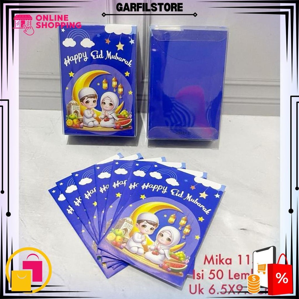 

Amplop Lebaran Idul Fitri Mika Isi 50Pcs Hari Raya Idul Fitri Viral D Best Seller