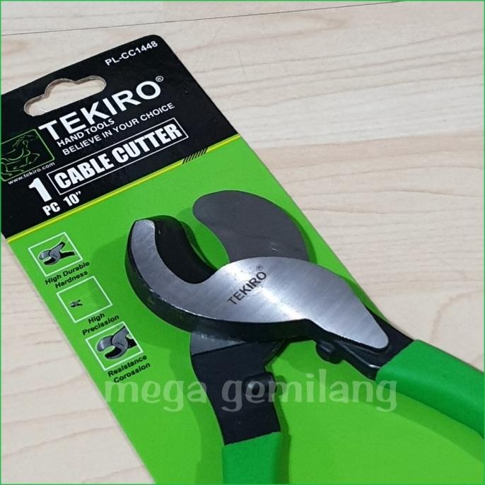 

SIAP KIRIM TANG POTONG KABEL 10 INCH TEKIRO PL CC1448 CABLE CUTTER