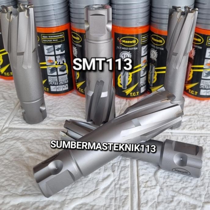 

SIAP KIRIM MATA BOR BESI JET BROACH 33MM JET BROAD TCT ANNULAR CUTTER 33 MASWILL