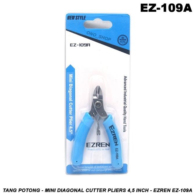 

SIAP KIRIM TANG POTONG - MINI DIAGONAL CUTTER PLIERS 4,5 INCH - EZREN EZ-109A