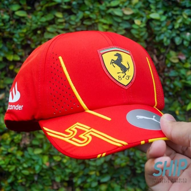 Sale Topi Driver Cap Sainz Ferrari Original 2024 Puma Formula 1 F1