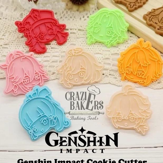 

SIAP KIRIM COOKIE CUTTER GENSHIN IMPACT