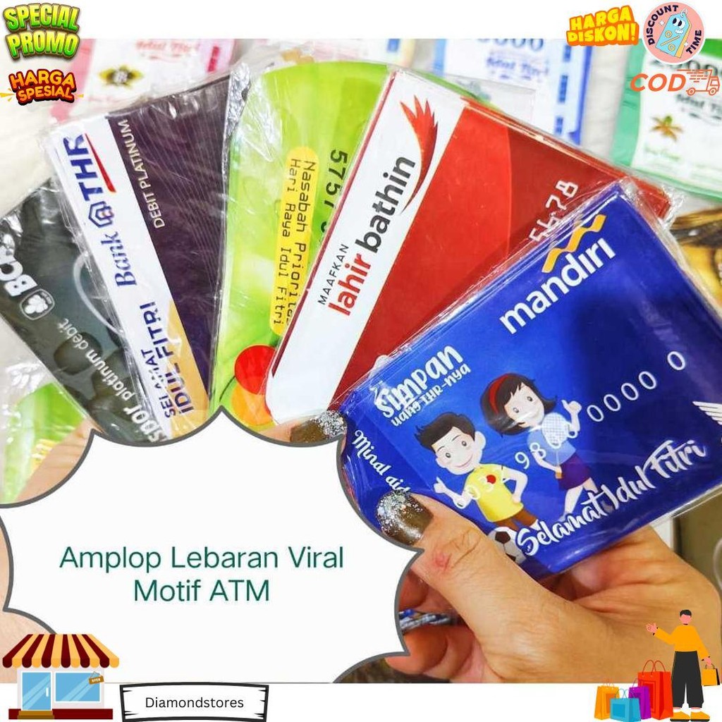 

Amplop Lebaran Uang Viral Isi 10 Lembar/ Amplop Lebaran Motif Uang / Amplop Lebaran Motif Atm / Amplop Idul Fitri 2024 / Ampau Lebaran Thr Anak D Termurah
