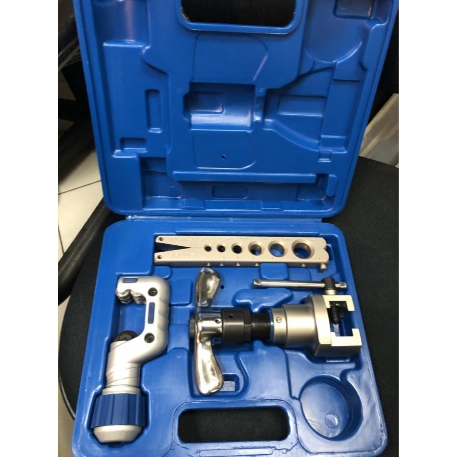 

SIAP KIRIM FLARING TOOL VALUE VFT-809-IS (DAPAT CUTTER)