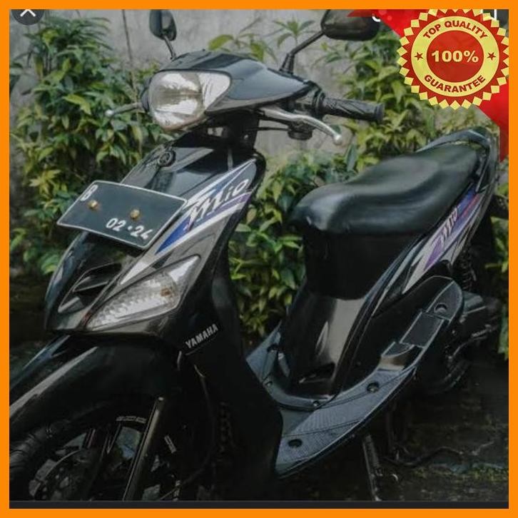 [AMC] STRIPING MIO SPORTY AUTOMATIC(BENDERA) 2004 HITAM