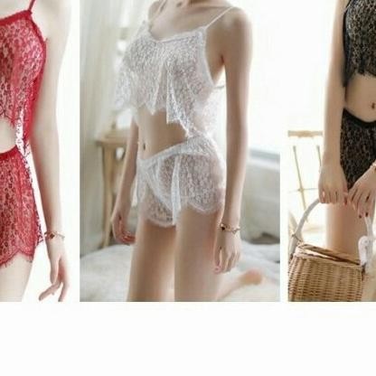 

Set Lingerie-Celana Pendek-Lingerie Babydoll Sexy Original