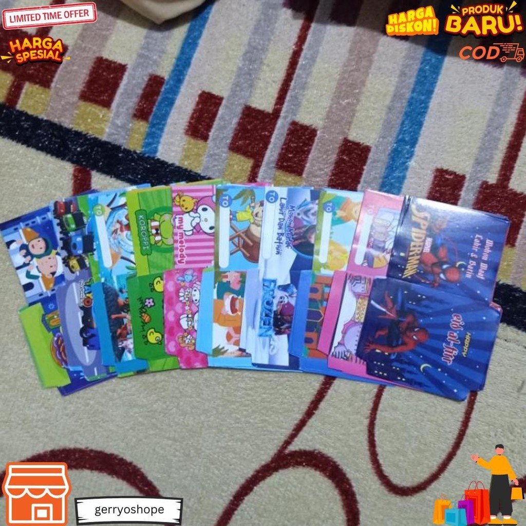 

Paket Usaha Isi 100 Amplop Lebaran Mini Belum Dilipat D Gratis Ongkir