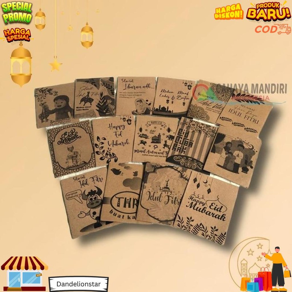 

Amplop Lebaran Kraft Medium Isi 10 Pcs D Best Seller