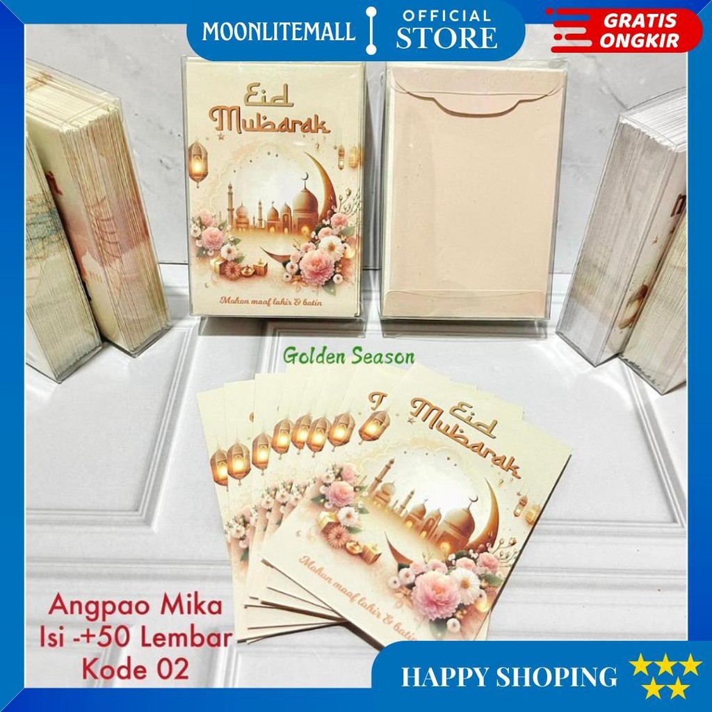 

Amplop Lebaran Isi 50 Lbr Idul Fitri 2025 - Angpao Lucu Mika Isi 50 Lembar D Cod