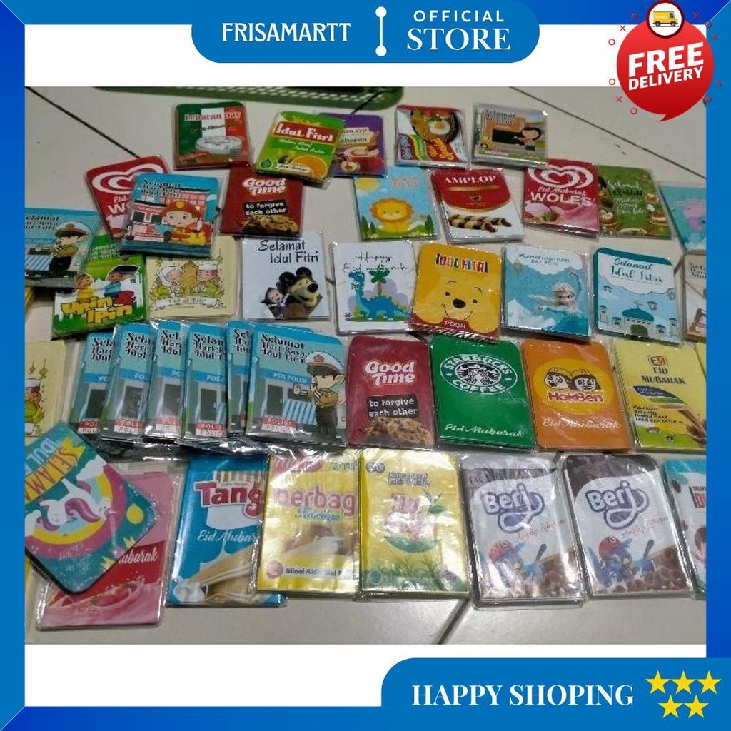 

5 Bks / 5 Pack Amplop Mini Lebaran 2024 D Best Seller