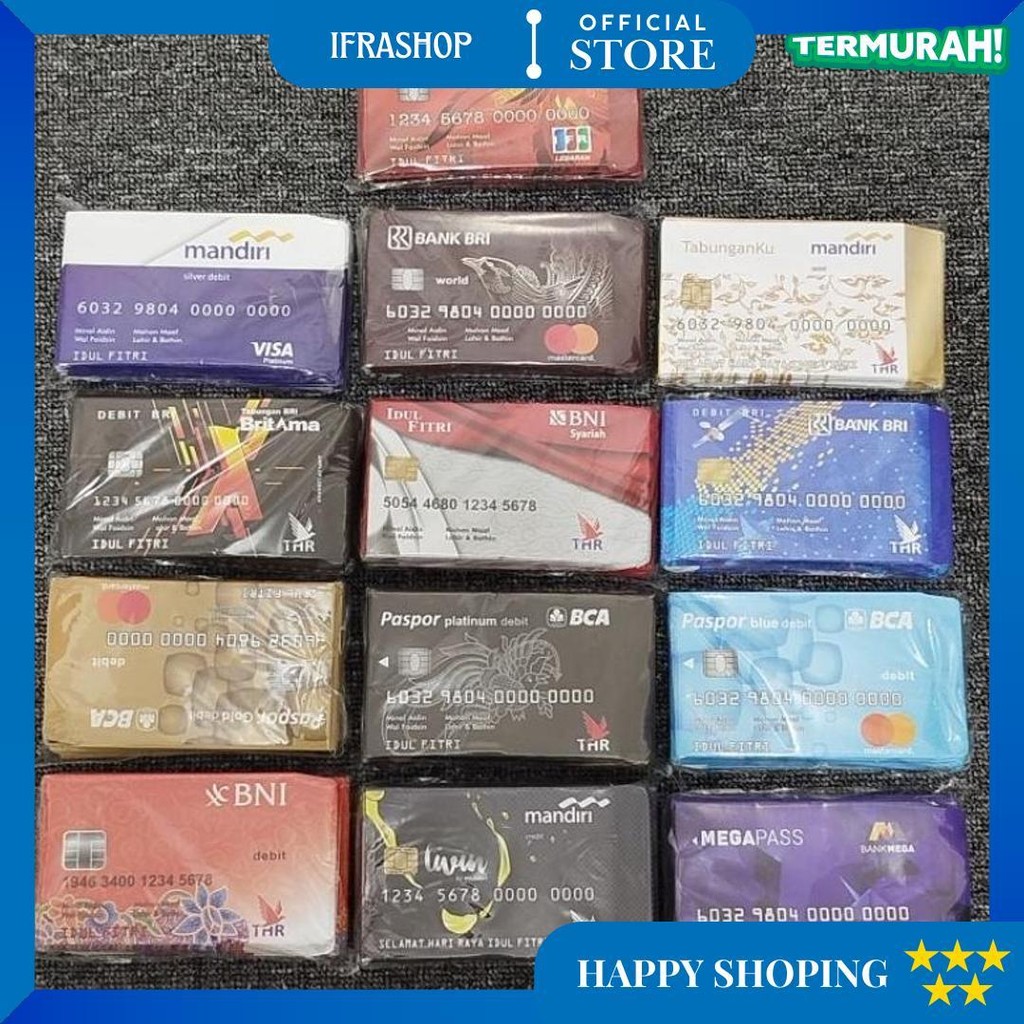 

( 100 Lembar ) Angpau/Amplop Lebaran Idul Fitri Karakter Atm D Terlaris