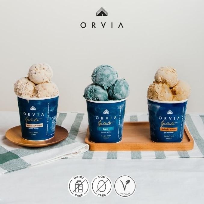 

Murah Orvia Special Flavors (Es Krim / Ice Cream / Gelato / Frozen Dessert - Dairy Free, Egg Free, Vegan)