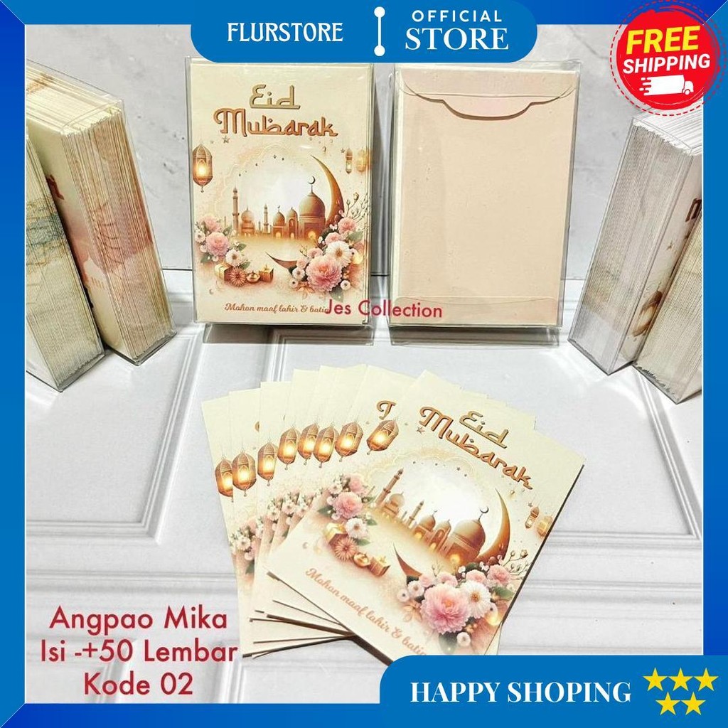 

Amplop Lebaran Idul Fitri Mika Isi 50Pcs Hari Raya Idul Fitri Viral D Promo Puncak