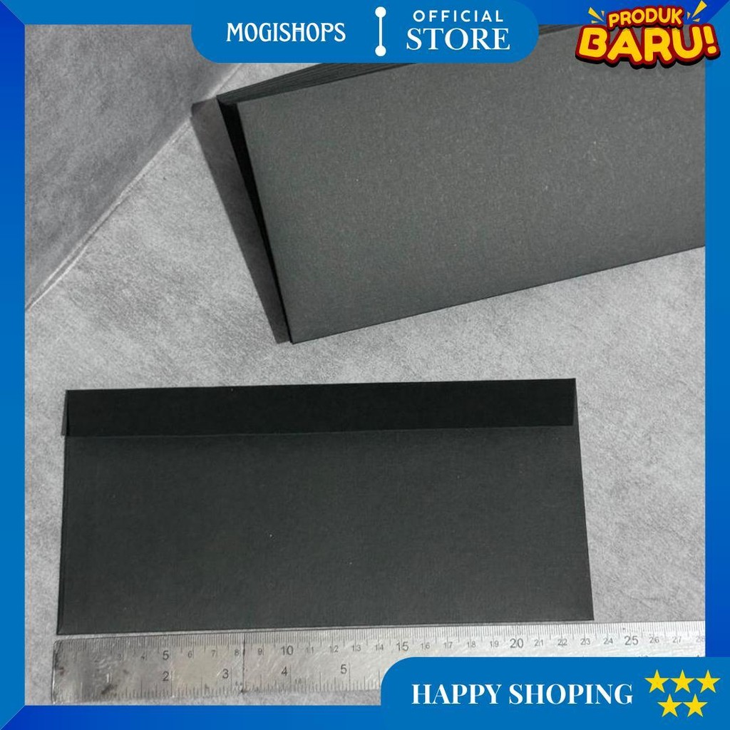 

[ Isi 5 Pcs] Amplop Vintage Premium | Amplop Hitam | Amplop Mini | Black Envelope | 23 Cm X 11 Cm | Bahan Kertas Tebal / Linen | Amplop Olshop | Amplop Nota | Amplop A5 D Terlaris