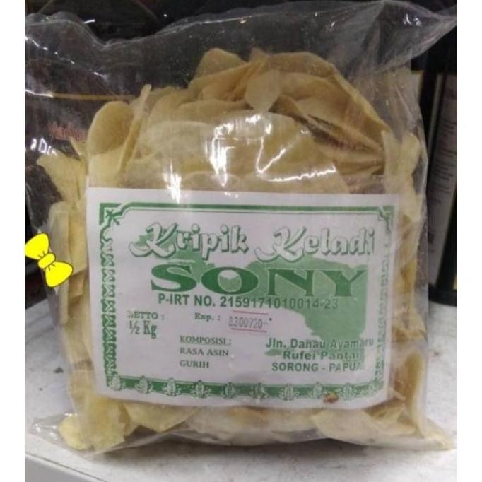 

Promo Souvenir Cemilan Khas Sorong Papua Keripik Keladi Talas Papua