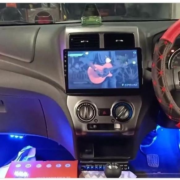 Murah Head Unit Tv Mobil Android Ayla Dan Agya 9Inch Ram 2/32 Free Kamera