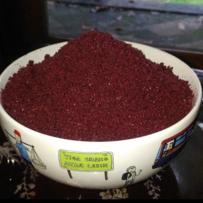

Pure Sumac Powder 1Kg ( Sumac Bubuk Origin Turky ) {TerlarisBest Seller}