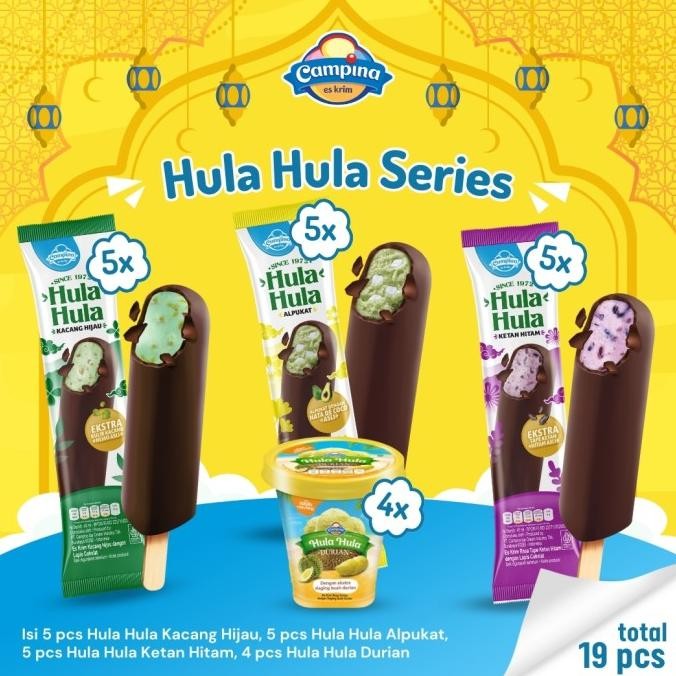 

Diskon Campina Hula Hula Series - Es Krim