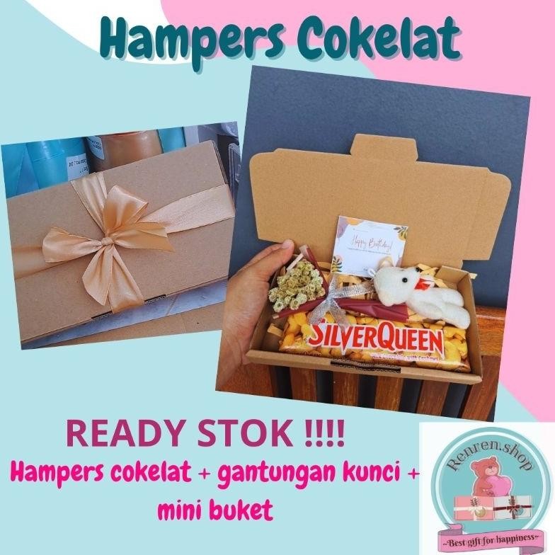 

TERMURAH READY STOK - HAMPERS COKELAT / HAMPERS VALENTINE / KADO COKELAT MURAH MERIAH / KADO CEWEK MURAH ul-64