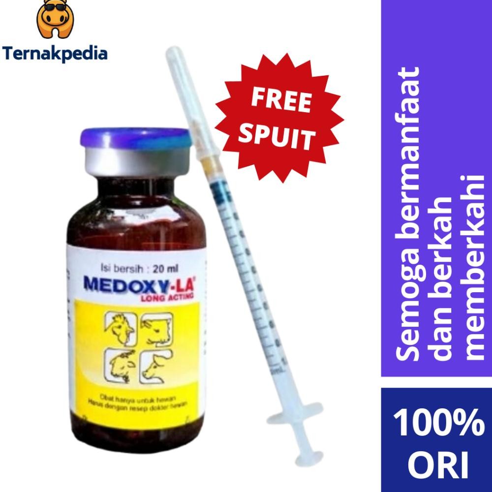 TERLARIS Medoxy LA 20 ml Repack - Medoxy LA Original - Obat Ayam Sakit Apapun 2er-54