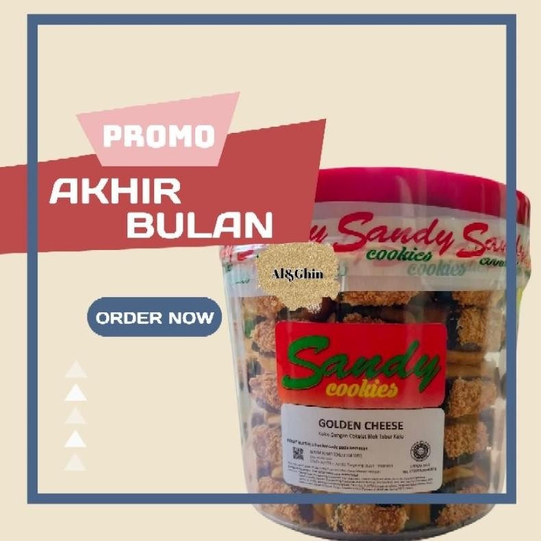 

COD Sandy Cookies Toples mini kue kering lebaran fg-87
