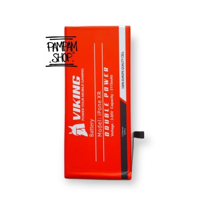 Baterai VIKING Double Power Original Apple Iphone XR Ori Batre Batrai Terlaris