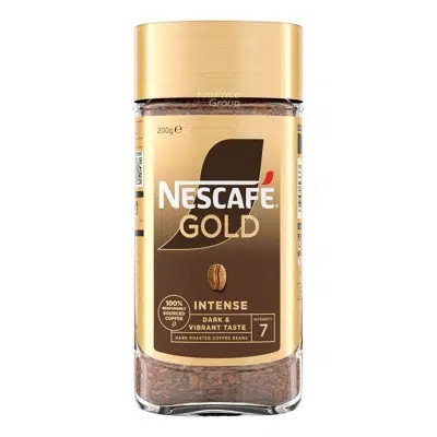 Nescafe Instant Soluble Coffee Jar - Gold Intense 200g