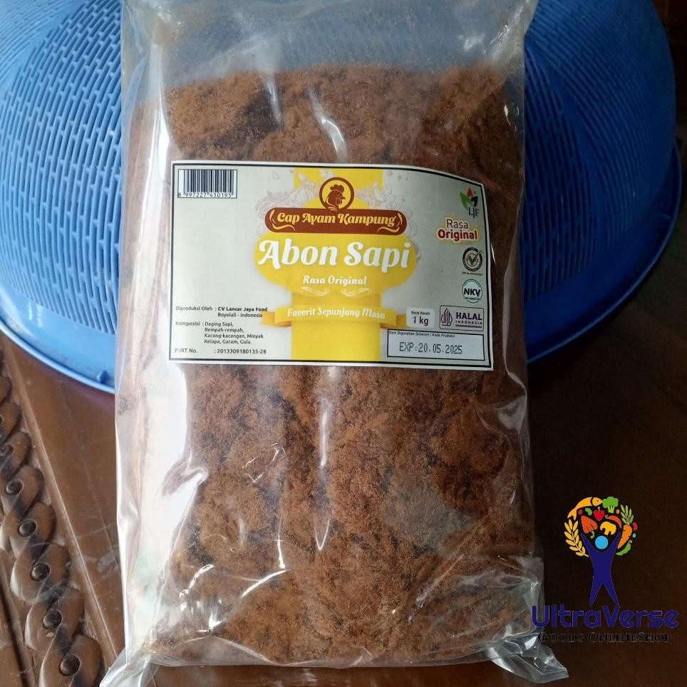 

Abon Api Cap Ayam Ampung 1G Abon 1 G Halal Abon Api Ena Mantap Berualita Erat Daging Api