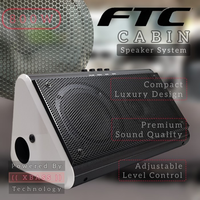 PROMO Speaker Mobil Active Universal FTC Cabin - 12V