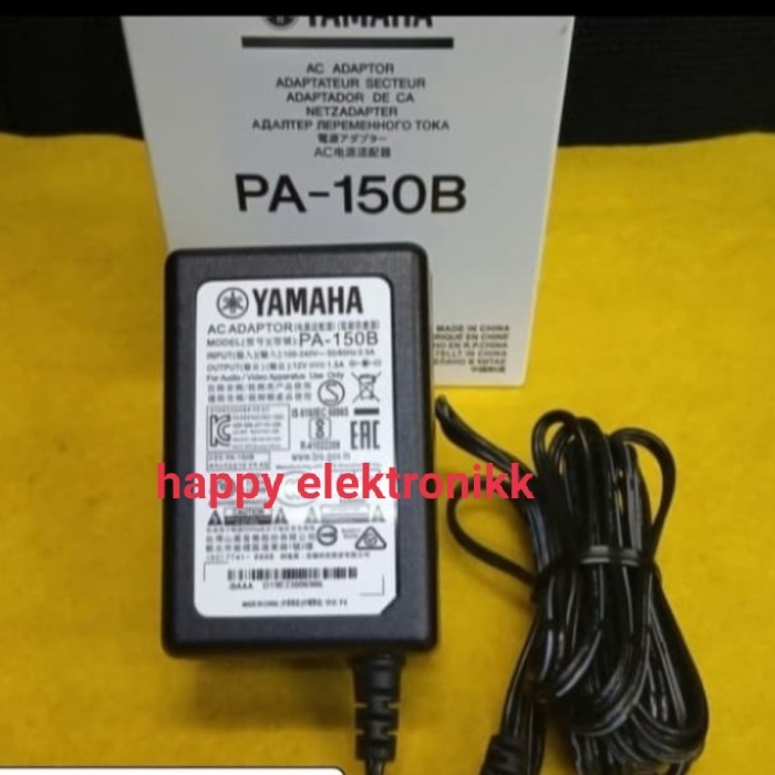 adaptor keyboard Yamaha PA-150B original untuk keyboard Yamaha PSR 170