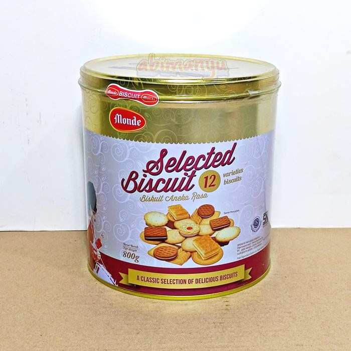 

Ready Stock Monde Selected Gold Biscuit Kaleng 800 Gram Cod