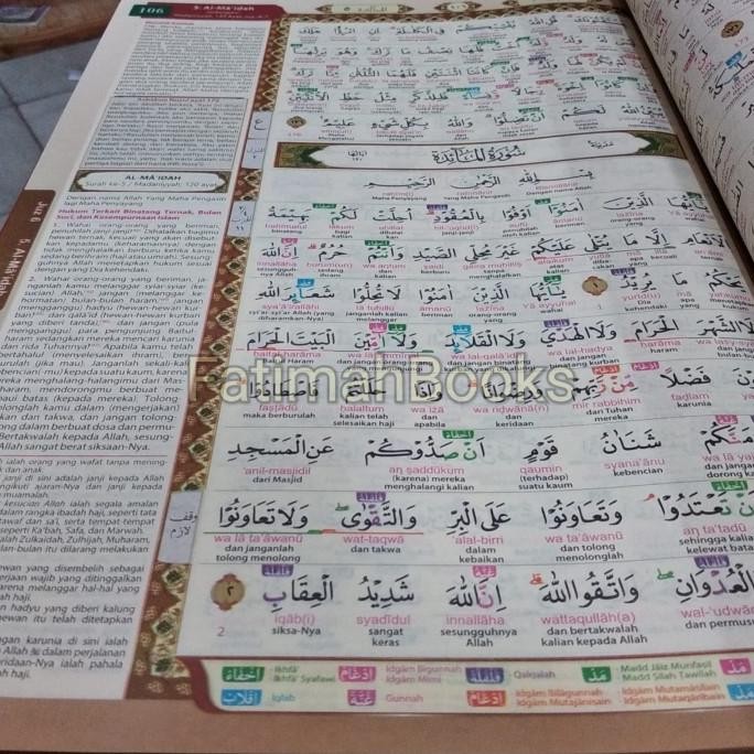 

Alquran Asy Syifa Akbar B4 Ukuran Jumbo, Quran Latin Terjemah Perkata IS81